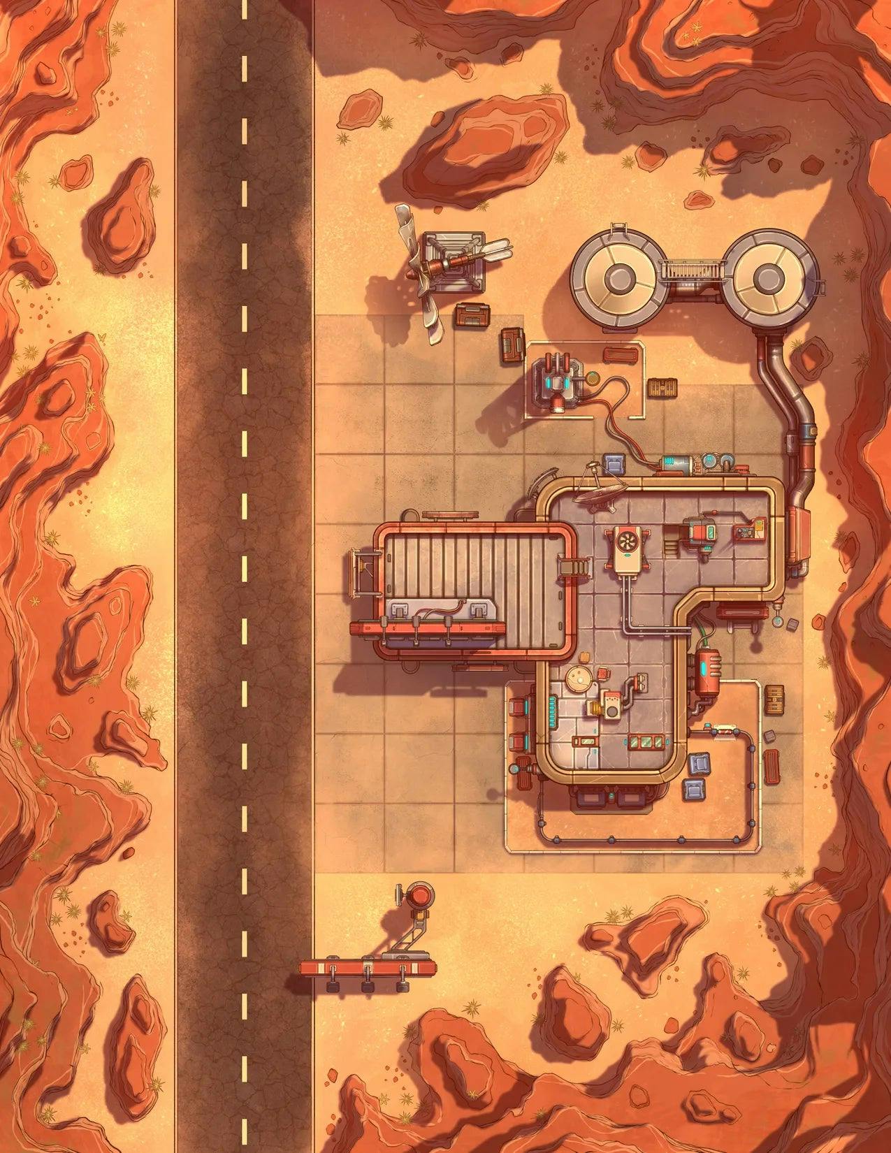 Apocalyptic Fuel Station