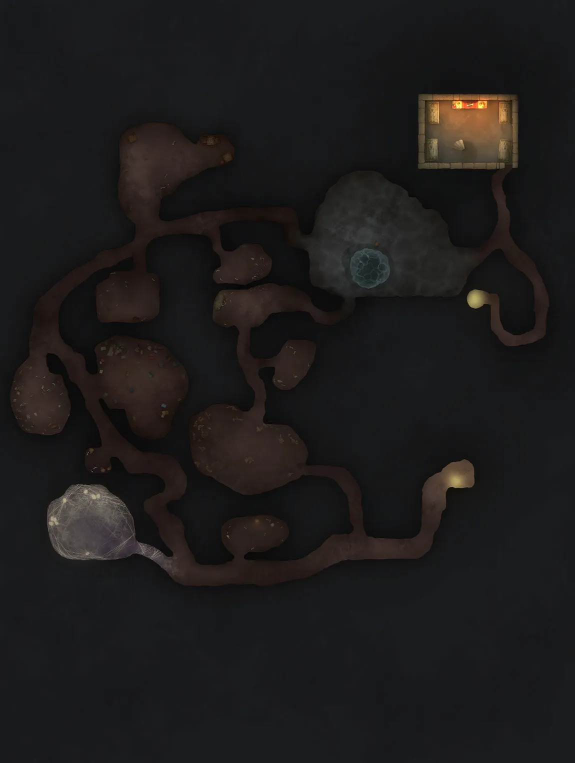 Pseudodragon Lair map, Original Underground variant thumbnail