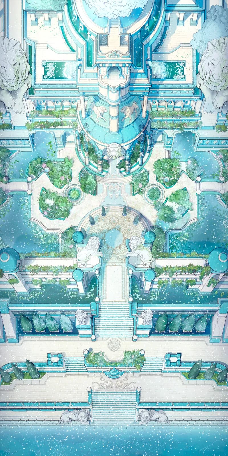Hanging Gardens map, Winter variant thumbnail
