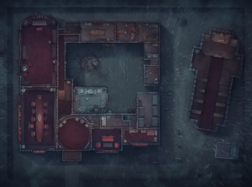 Vampire Mansion map, Rain Day variant thumbnail