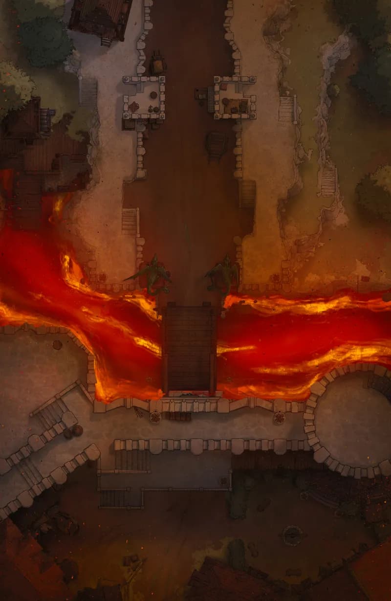 River Stronghold map, Lava variant thumbnail