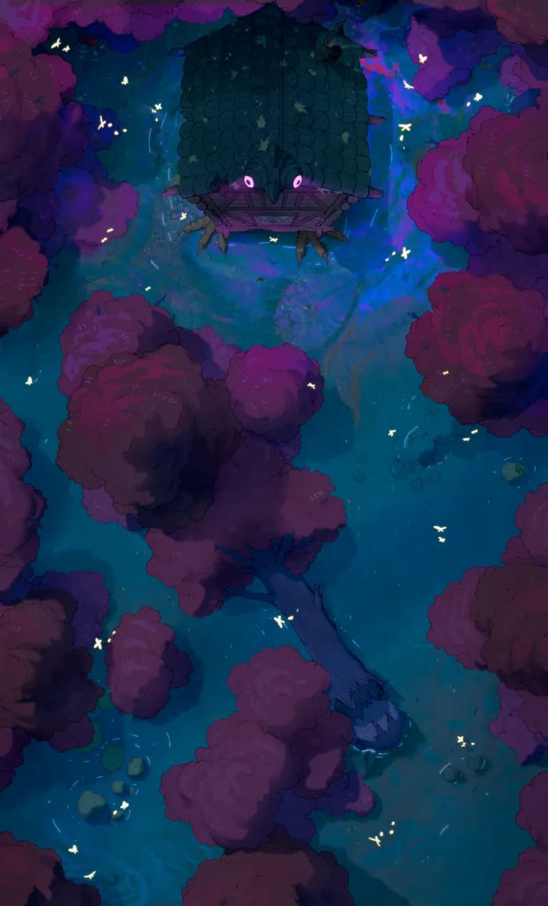 Baba Yaga's Domain map, Flooded Fey variant thumbnail
