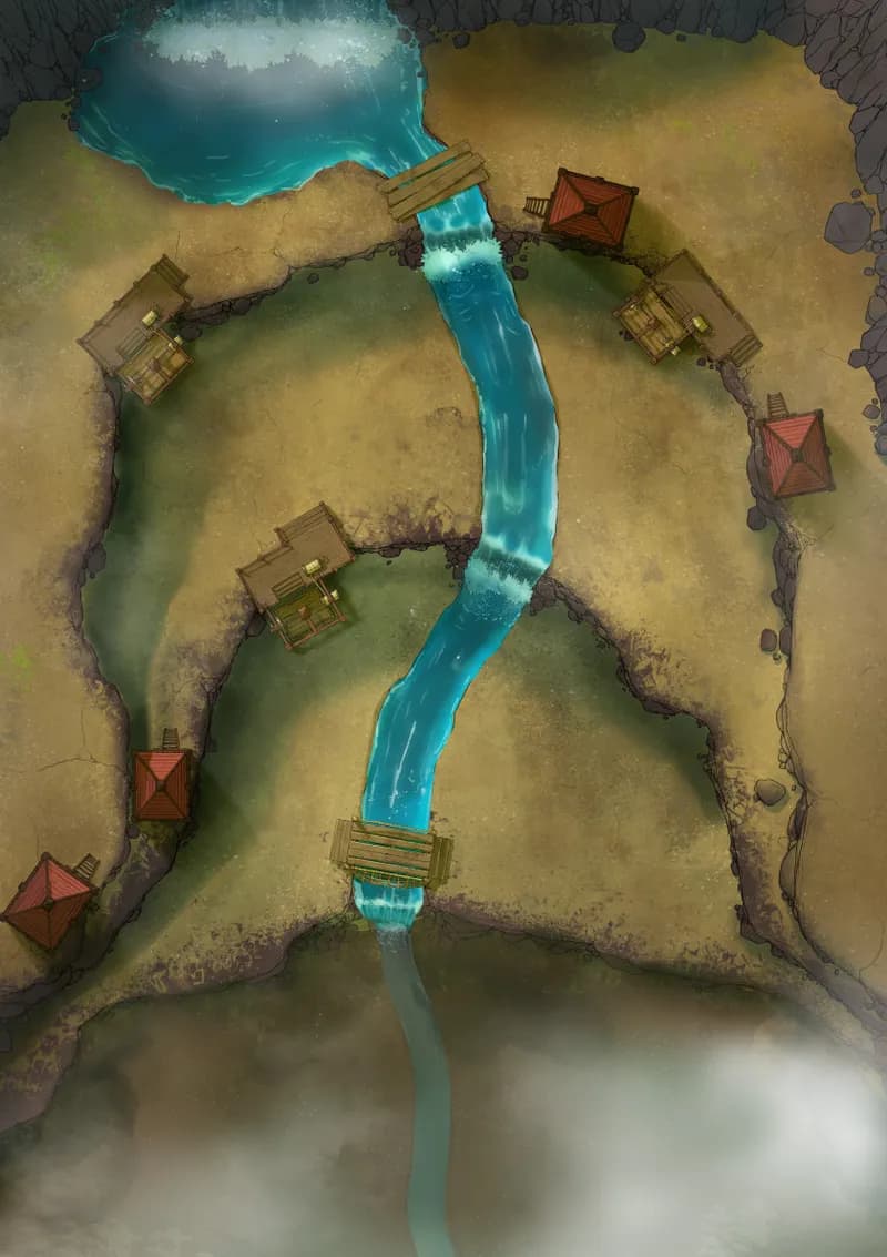 Mountain Logging Camp map, Canyon Camp variant thumbnail