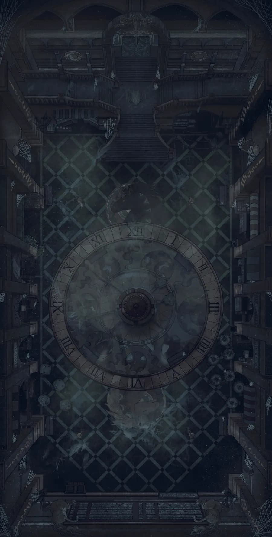 Train Station Concourse map, Abandoned variant thumbnail