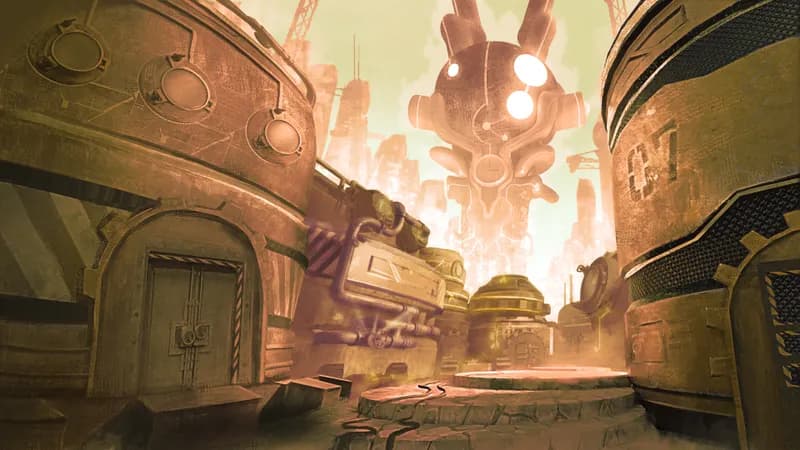 Warforged City Centre map, Code Yellow variant