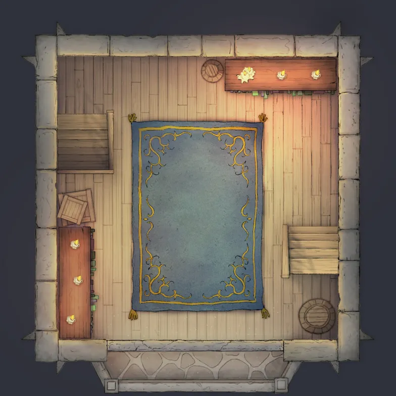 Magic Wizard's Tower map, South Balcony 06 variant thumbnail