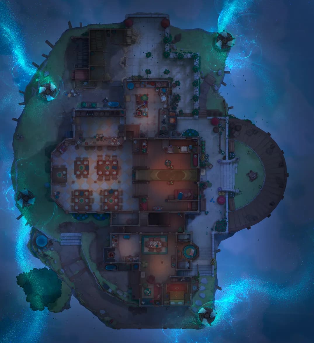 Gryphon Roost Inn map, Fey Wind variant thumbnail