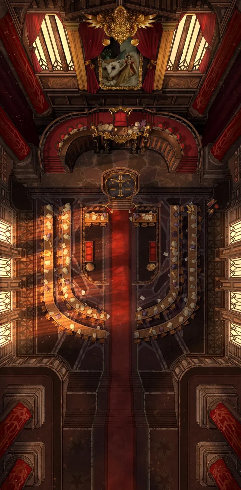 Court of Justice map, Day No Fire variant thumbnail