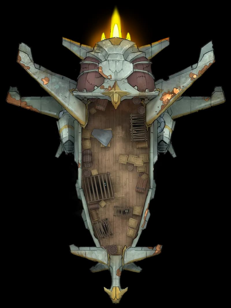 Airships! Pt. 2 map, Metal Angel Beast Rescue variant thumbnail