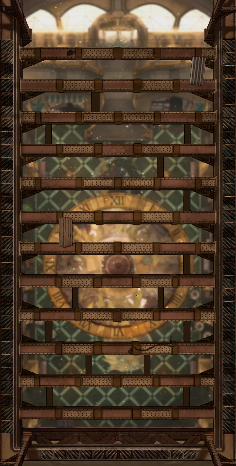 Train Station Concourse map, Girders variant