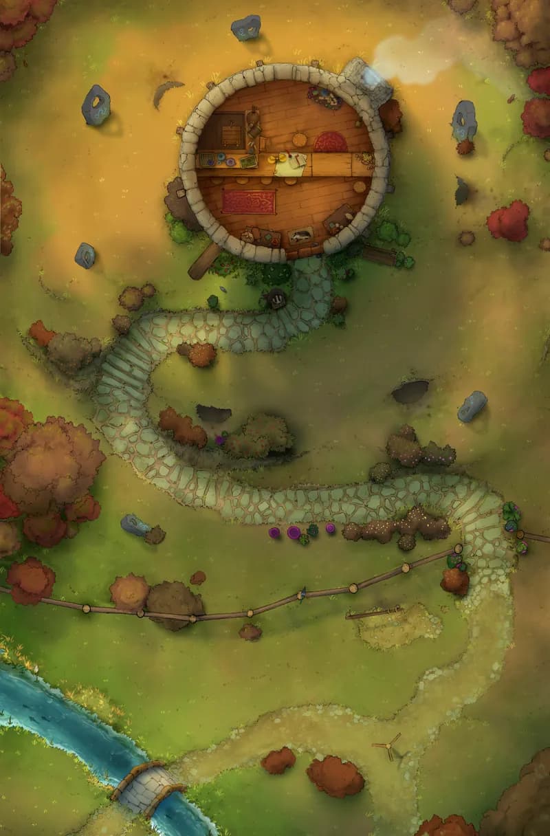 Badger Hill map, Autumn variant thumbnail