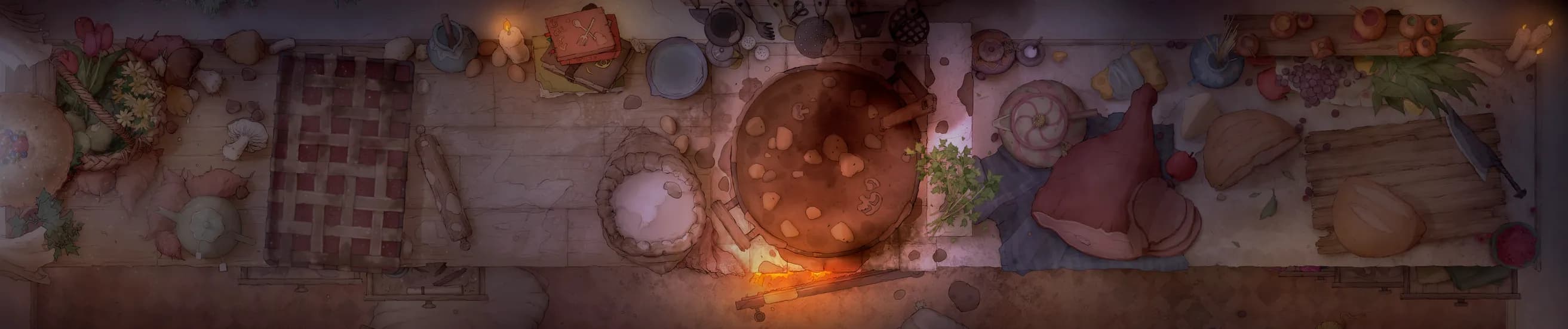 Giant Kitchen map, Overcooked Night variant thumbnail
