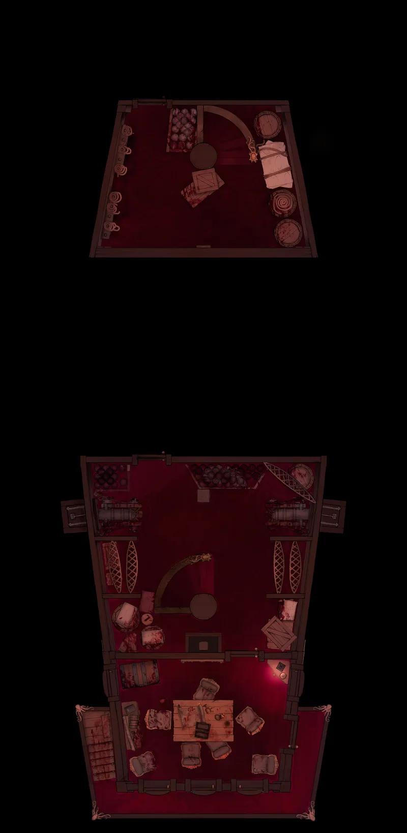 Haunted Ghost Ship Interior map, Taking On Blood Upper Deck variant thumbnail