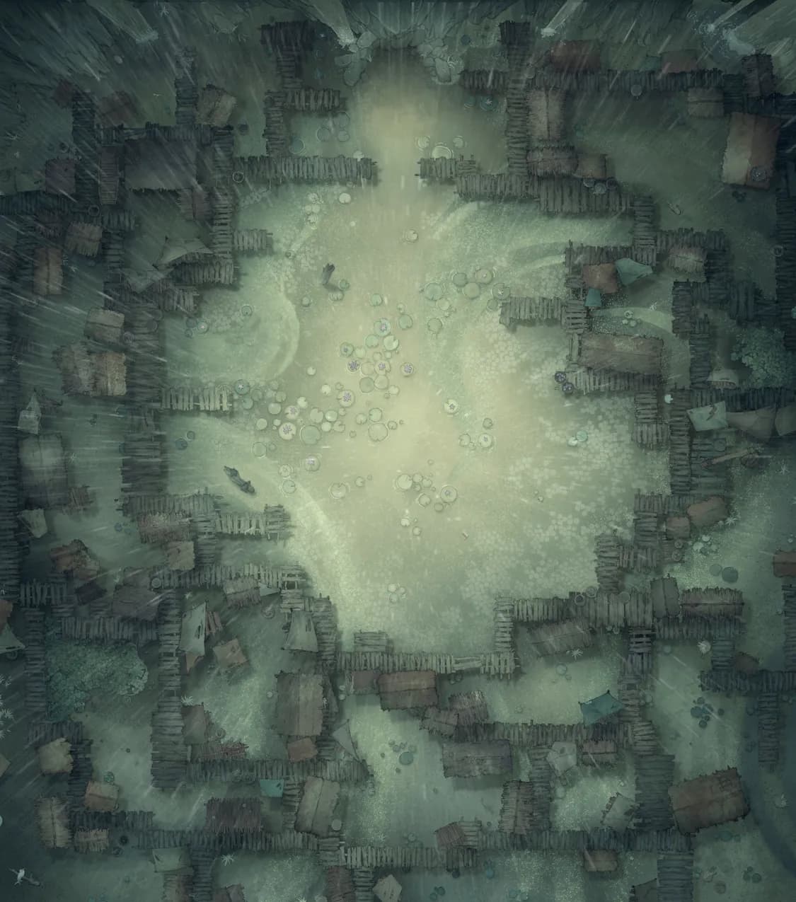 Bullywug Swamp map, Rain Day variant thumbnail