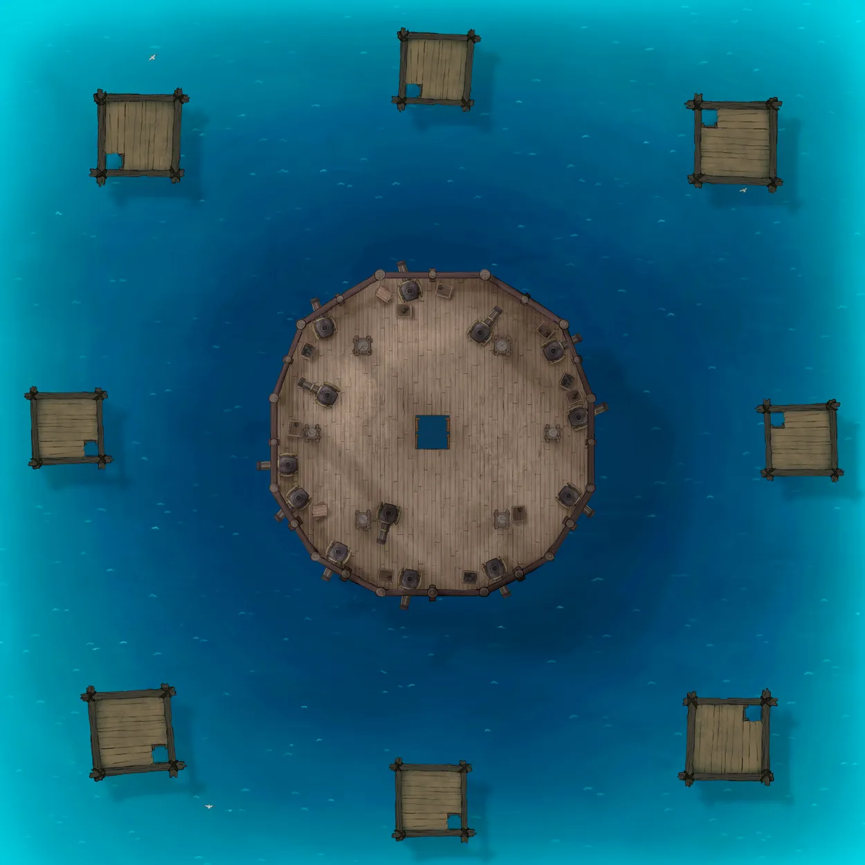 Open Ocean map, Fortified variant thumbnail