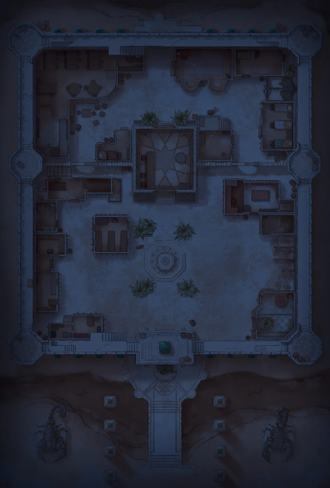 Desert Caravanserai map, Abandoned Night variant thumbnail