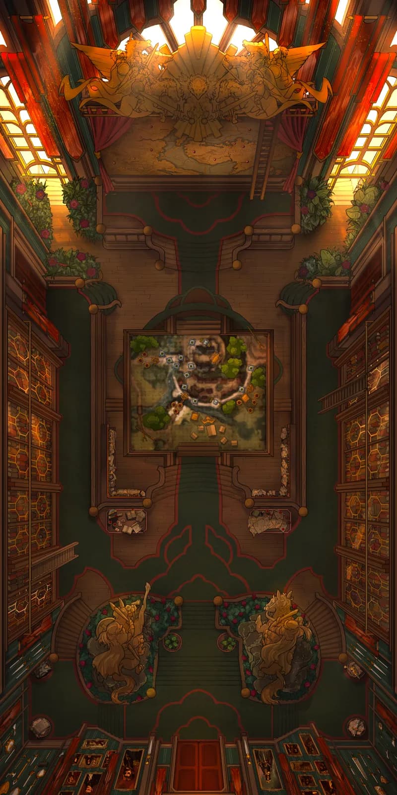 War Room Interior map, War Map variant thumbnail
