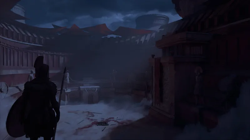 Colosseum of Challenges map, No Crowd Night variant