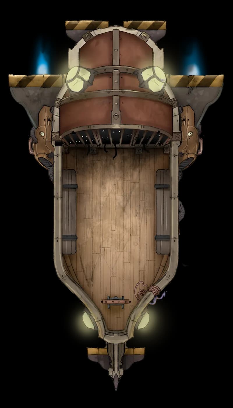 Airships! Pt. 3 map, Jet Engine Demon Hunter variant thumbnail