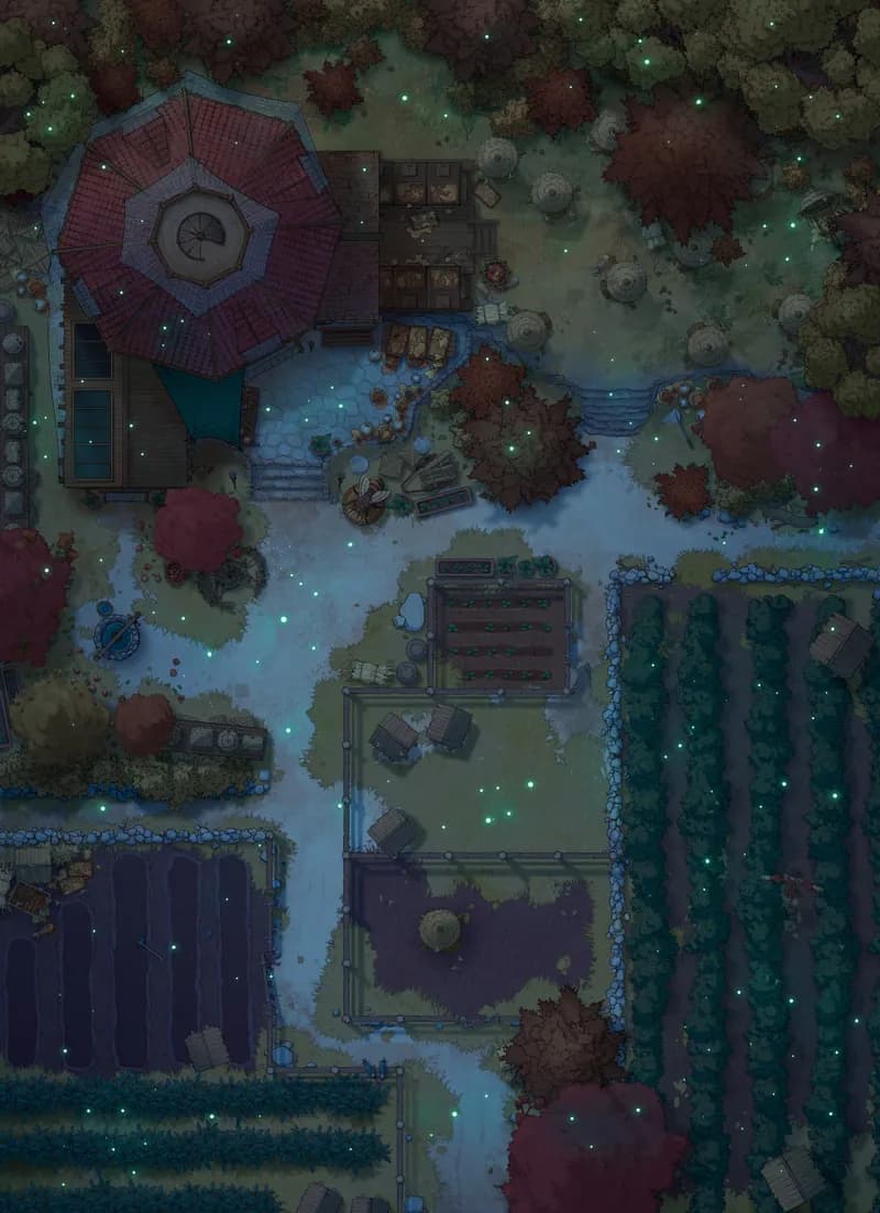 Tranquil Apiary map, Autumn Night variant thumbnail