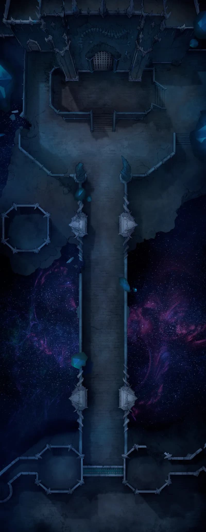 Winter Fortress Bridge map, Astral variant thumbnail