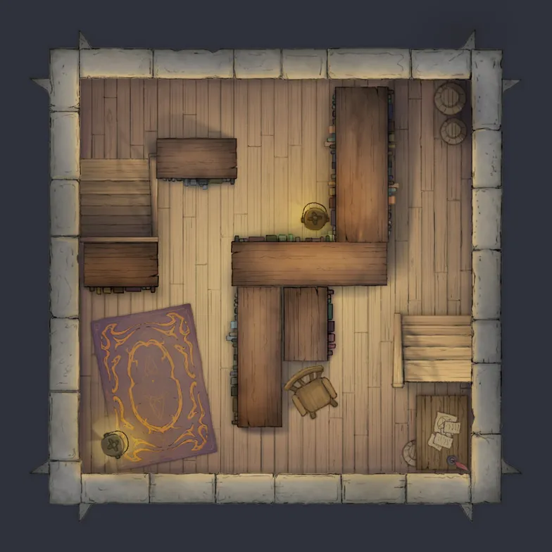 Magic Wizard's Tower map, Interior Floor 41 variant thumbnail