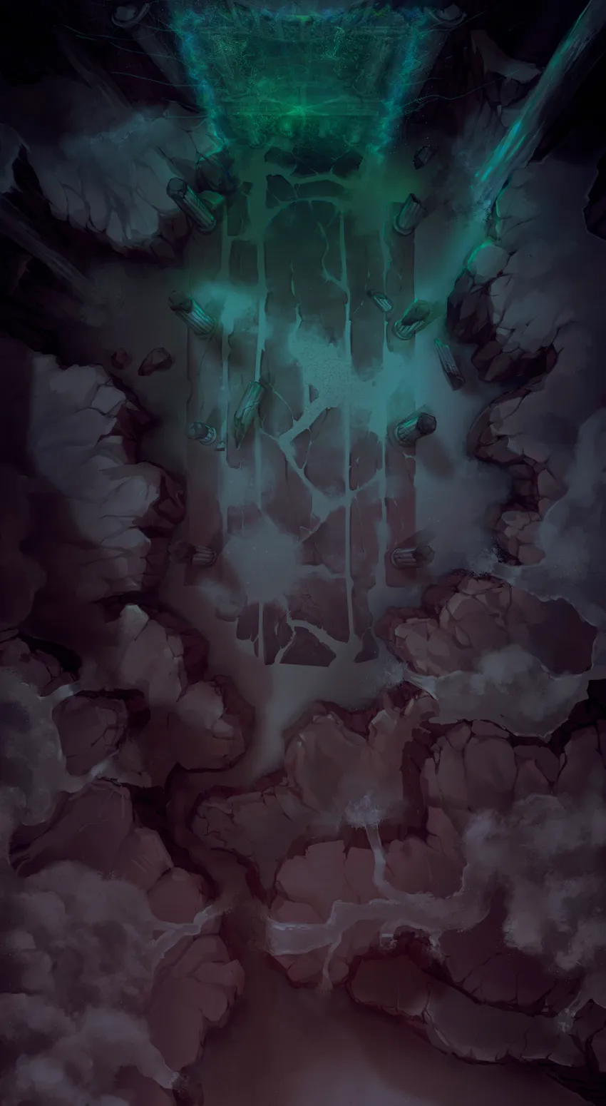 Blue Dragon Lair map, Magic Seal variant thumbnail