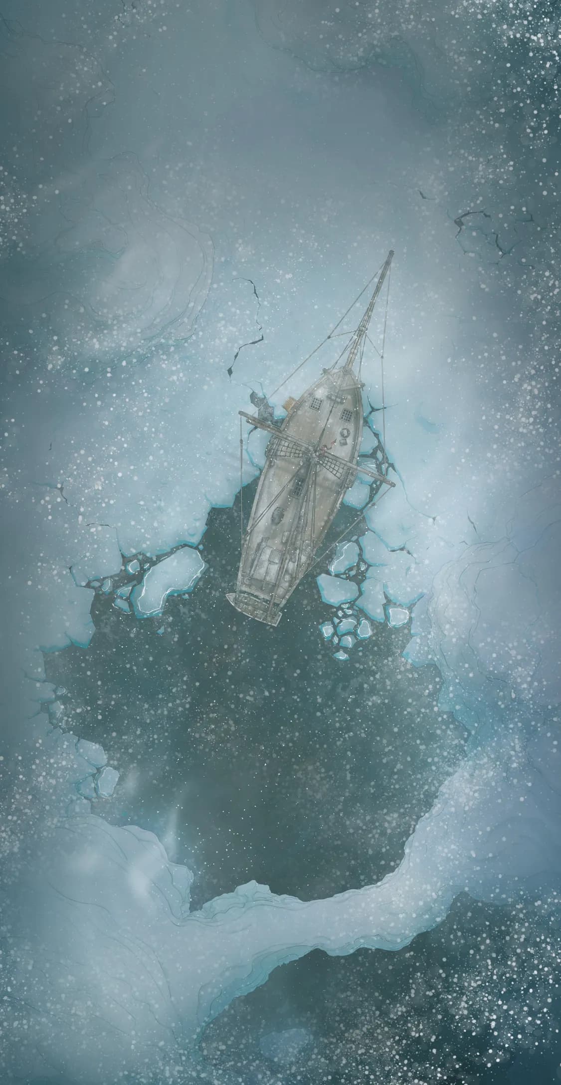 Arctic Expedition map, Snow Storm variant thumbnail