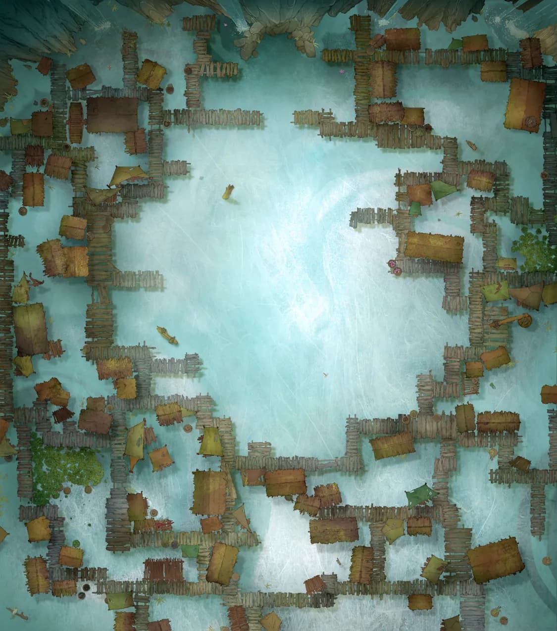 Bullywug Swamp map, Ice Day variant thumbnail