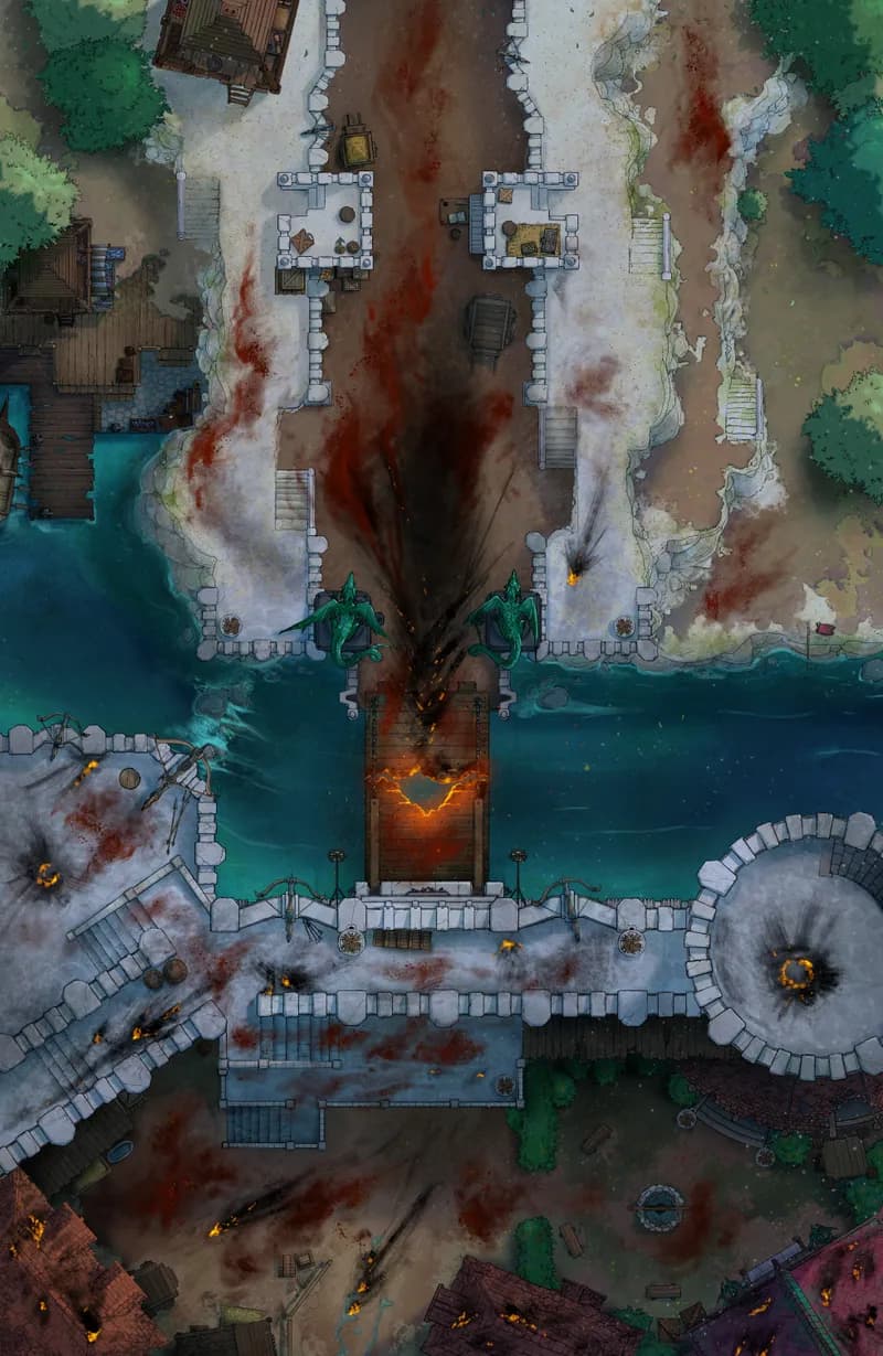 River Stronghold map, Bloody Battle variant thumbnail