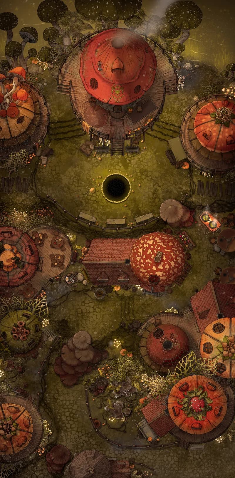 Gnome City Centre map, Swamp Day variant thumbnail