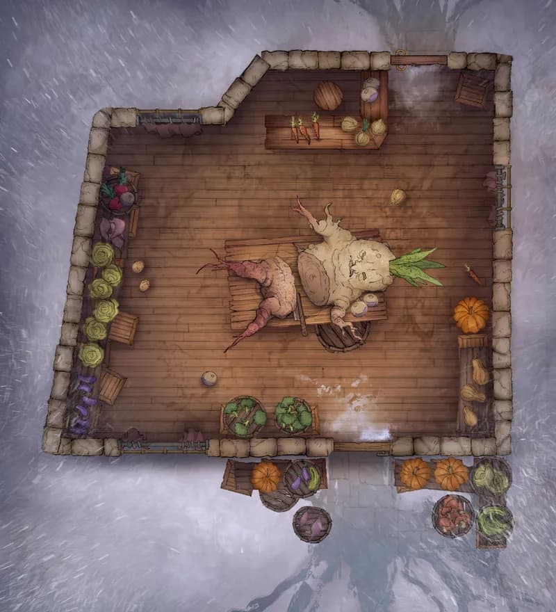 City Streets map, Plantie's Swede Shop Ground Snow variant thumbnail