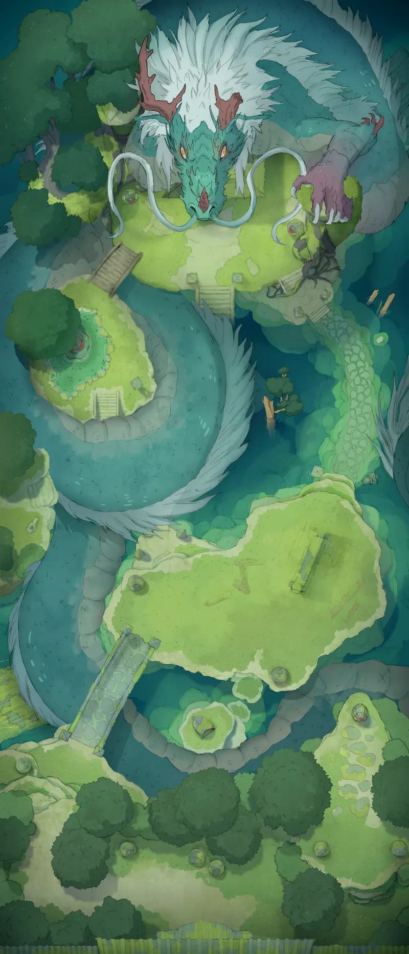 Zen Monastery map, Dragon Day variant thumbnail