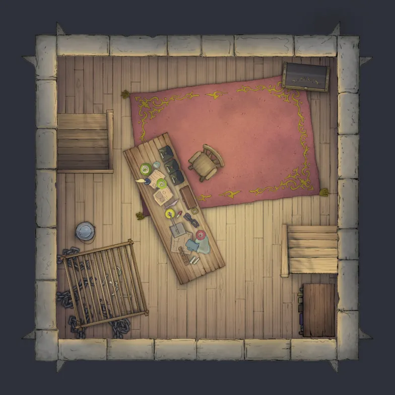 Magic Wizard's Tower map, Interior Floor 61 variant thumbnail