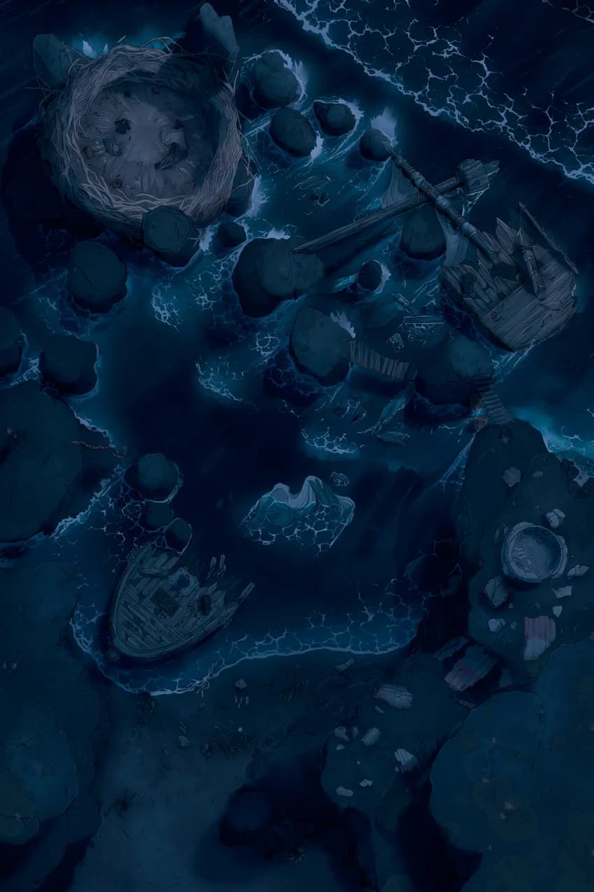 Harpy Cove map, Original Night variant thumbnail