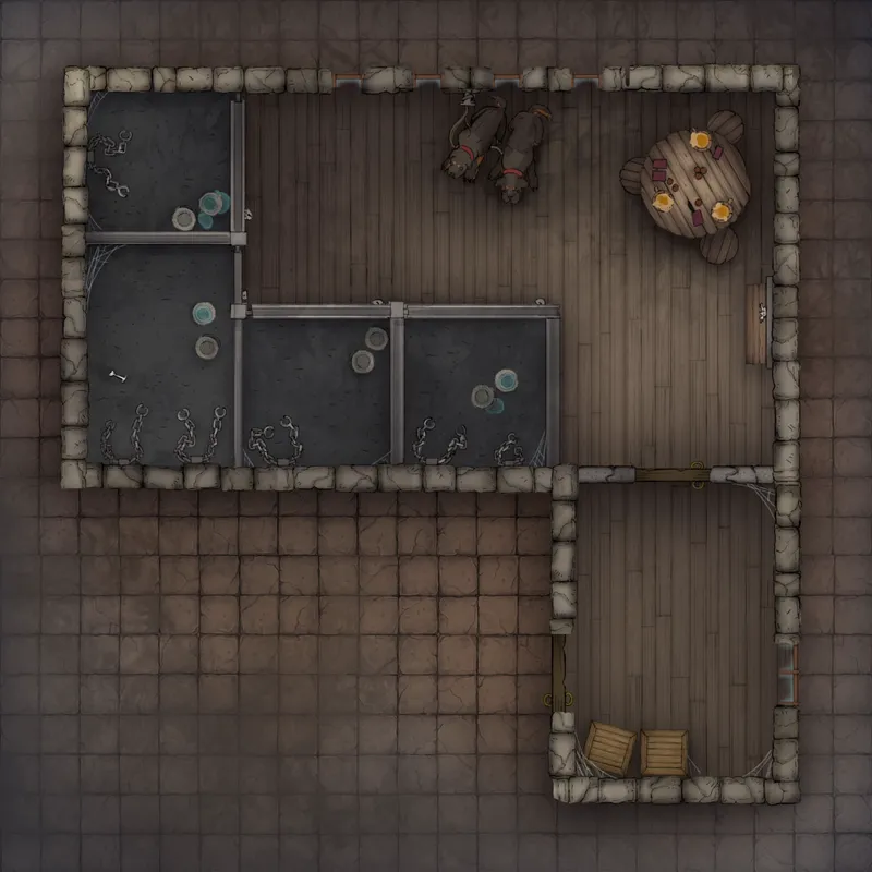 City Streets map, Guard Station Ground Floor variant thumbnail