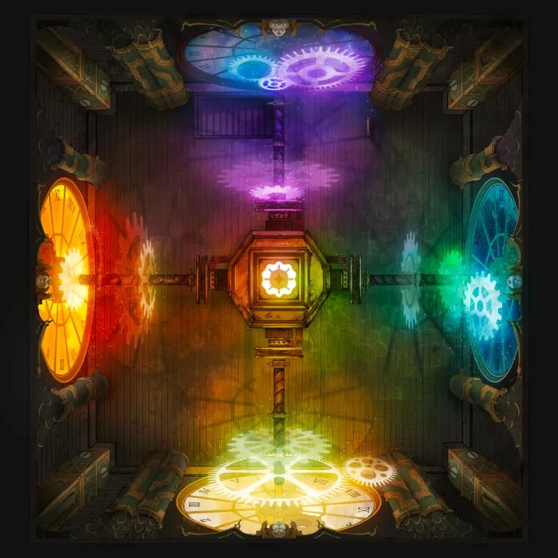 Arcane Clocktower map, Clock Room variant thumbnail