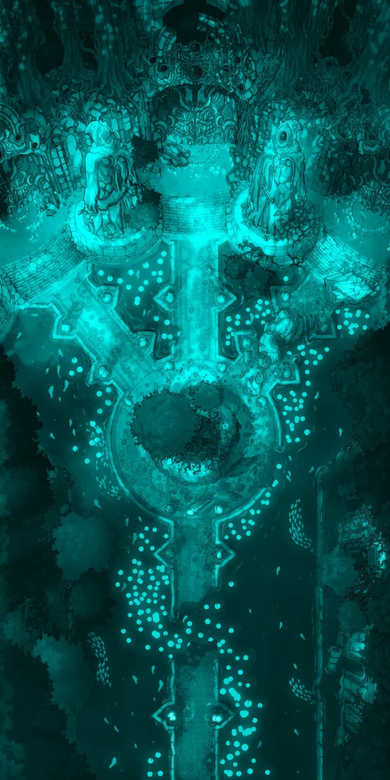 Flooded Fey Ruins map, Spirit Temple variant thumbnail