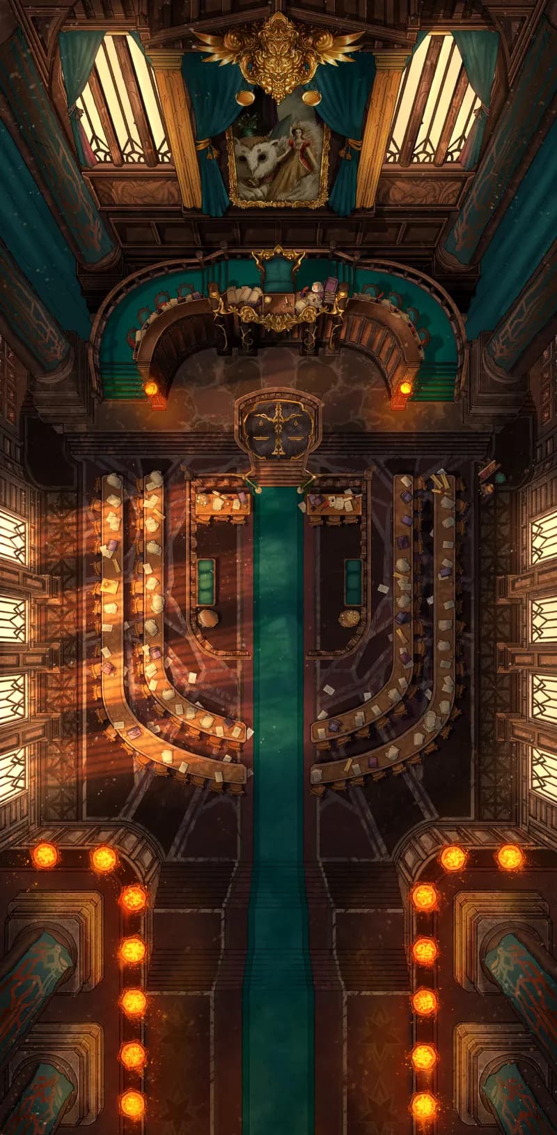 Court of Justice map, Blue variant thumbnail