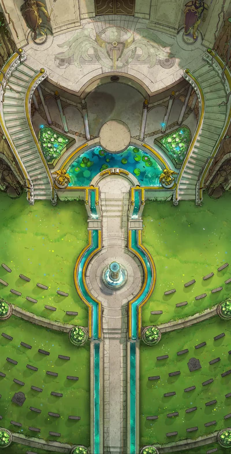 Imperial Graveyard map, No Statue variant thumbnail