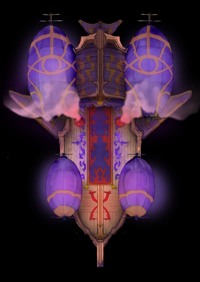 Airships! Pt. 2 map, Quadrome Fortune Teller variant thumbnail