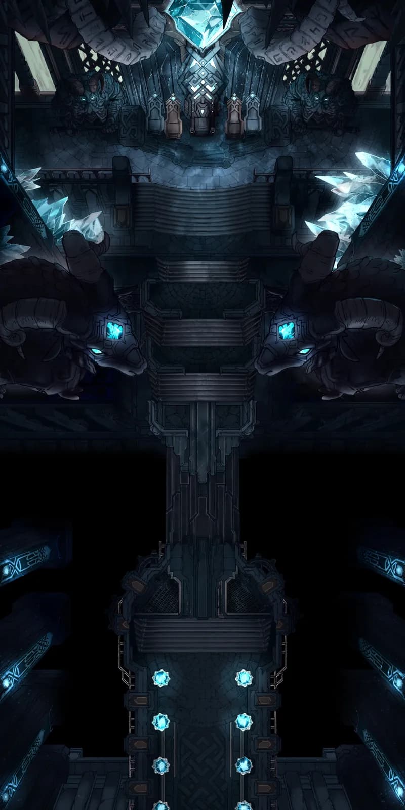 Dwarven Throne Hall map, Depths variant thumbnail
