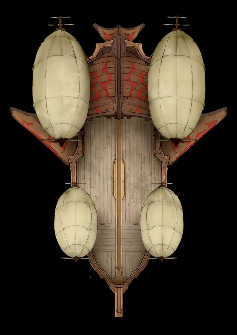 Airships! Pt. 2 map, Quadrome Original variant thumbnail
