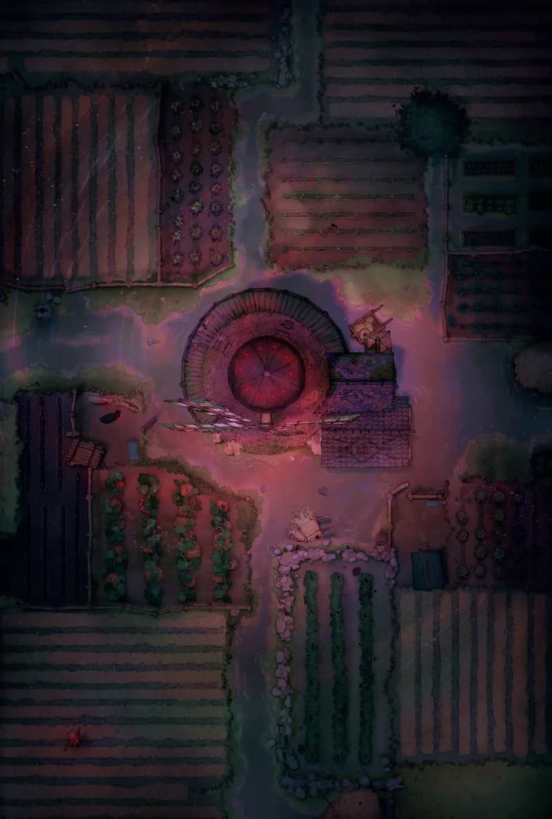Windmill Farm map, Hag Lair Night variant