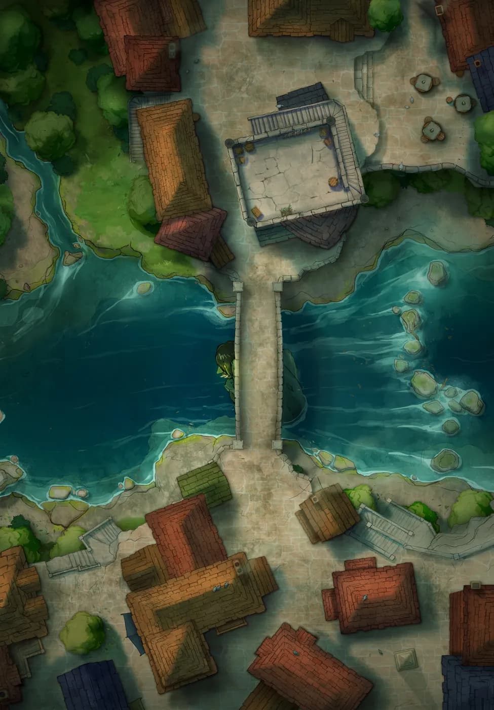 Bridge Town map, Troll variant thumbnail
