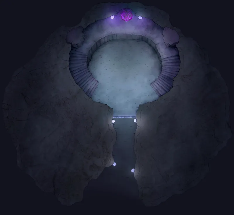 Drow Manor map, Front Entrance variant thumbnail