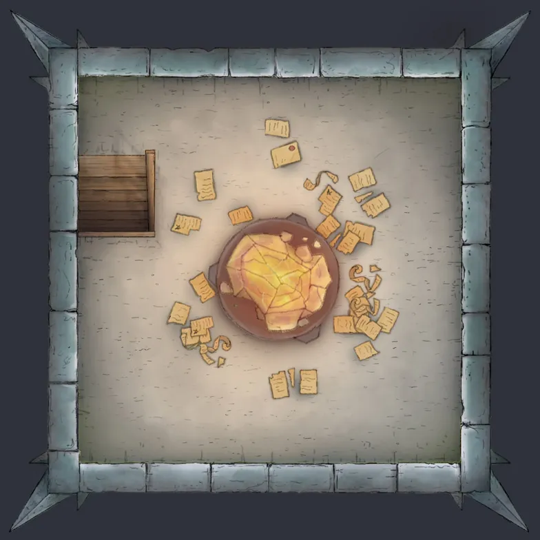 Magic Wizard's Tower map, Rooftop 04 variant thumbnail