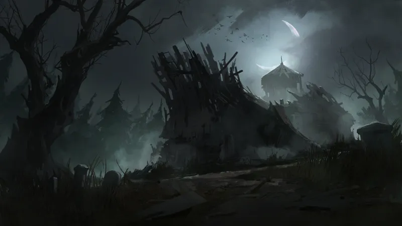 Forgotten Chapel map, No Stained Glass Night variant