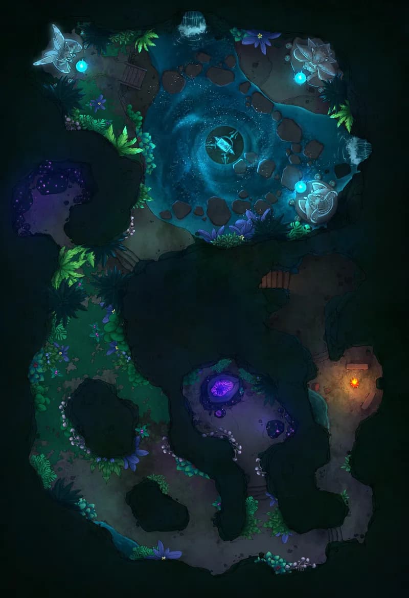 Blacksmith Secret Grotto map, Original variant