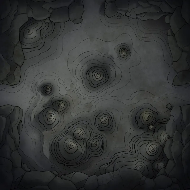 Modular Caves map, Stalagmite Room variant thumbnail